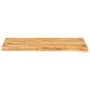 Solid mango wood natural edge table top 90x40x2.5 cm by , Table tops - Ref: Foro24-370443, Price: 56,97 €, Discount: %