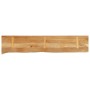 Massivholz-Tischplatte mit natürlicher Kante aus Mangoholz, 160x40x2,5 cm. von , Tischplatten - Ref: Foro24-370448, Preis: 10...