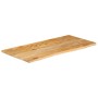 Massivholz-Tischplatte mit natürlicher Kante aus Mangoholz 110x60x2,5 cm von , Tischplatten - Ref: Foro24-370455, Preis: 102,...