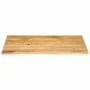 Solid mango wood natural edge table top 110x60x2.5 cm by , Table tops - Ref: Foro24-370455, Price: 102,09 €, Discount: %