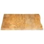 Solid mango wood natural edge table top 100x80x2.5 cm by , Table tops - Ref: Foro24-370460, Price: 121,97 €, Discount: %