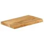 Solid mango wood natural edge table board 40x30x3.8 cm by , Table tops - Ref: Foro24-370474, Price: 29,48 €, Discount: %