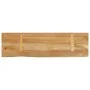 Solid mango wood natural edge table top 110x30x3.8 cm by , Table tops - Ref: Foro24-370481, Price: 57,18 €, Discount: %