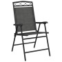 Faltbare Gartenstühle, 8 Stück, Stahl und Textilene, Melange-Grau. von , Gartenstühle - Ref: Foro24-3157294, Preis: 321,35 €,...