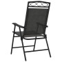 Faltbare Gartenstühle, 8 Stück, Stahl und Textilene, Melange-Grau. von , Gartenstühle - Ref: Foro24-3157294, Preis: 321,35 €,...