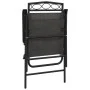 Folding garden chairs 8 pcs steel and gray melange textilene by , Garden chairs - Ref: Foro24-3157294, Price: 343,58 €, Disco...