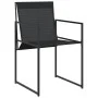13-piece black textilene garden dining set by , Garden sets - Ref: Foro24-3295125, Price: 598,76 €, Discount: %