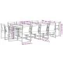 13-teiliges Gartensitzgruppen-Set aus schwarzem Textilene von , Gartensets - Ref: Foro24-3295125, Preis: 598,65 €, Rabatt: %
