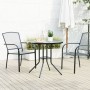Runder Terrassentisch aus anthrazitgrauem Stahl Ø80x72,5 cm von , Gartentische - Ref: Foro24-4009263, Preis: 118,87 €, Rabatt: %
