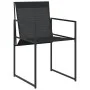 Gartensitzgruppe, 15-teilig, in Schwarz aus Textilene von , Gartensets - Ref: Foro24-3295131, Preis: 690,81 €, Rabatt: %