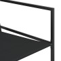 Garden dining set, 15 pieces, black textilene by , Garden sets - Ref: Foro24-3295131, Price: 698,76 €, Discount: %