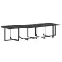 17-piece black textilene garden dining set by , Garden sets - Ref: Foro24-3295127, Price: 800,40 €, Discount: %