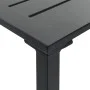 High bar table with black powder-coated steel finish, 100x50x110 cm by , Garden tables - Ref: Foro24-4009268, Price: 123,09 €...