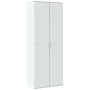 Hoher Schrank aus weißem Ingenieurholz 70x35x180 cm von , Schließfächer und Lagerschränke - Ref: Foro24-3276658, Preis: 170,7...