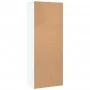 Tall white engineered wood sideboard 70x35x180 cm by , Lockers and storage cabinets - Ref: Foro24-3276658, Price: 196,76 €, D...