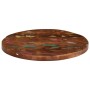 Solid recycled wood round table top Ø 70x3.8 cm by , Table tops - Ref: Foro24-370041, Price: 83,97 €, Discount: %