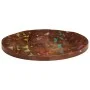 Solid recycled wood round table top Ø 70x3.8 cm by , Table tops - Ref: Foro24-370041, Price: 86,35 €, Discount: %