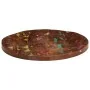 Solid recycled wood round table top Ø 80x3.8 cm by , Table tops - Ref: Foro24-370043, Price: 103,83 €, Discount: %