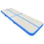 Inflatable gymnastics mat with blue PVC pump 400x100x20 cm by vidaXL, Pilates and yoga mats - Ref: Foro24-92680, Price: 186,8...
