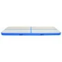 Inflatable gymnastics mat with blue PVC pump 400x100x20 cm by vidaXL, Pilates and yoga mats - Ref: Foro24-92680, Price: 186,8...
