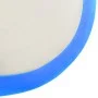 Inflatable gymnastics mat with blue PVC pump 400x100x20 cm by vidaXL, Pilates and yoga mats - Ref: Foro24-92680, Price: 186,8...