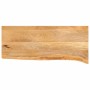 Massivholz-Tischplatte mit natürlicher Kante aus Mangoholz 70x20x2,5 cm von , Tischplatten - Ref: Foro24-370417, Preis: 24,42...