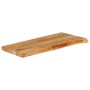 Massivholz-Tischplatte mit natürlicher Kante aus Mangoholz 70x30x2,5 cm. von , Tischplatten - Ref: Foro24-370429, Preis: 35,8...
