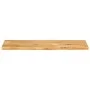 Solid mango wood table top with natural edge, 120x30x2.5 cm. by , Table tops - Ref: Foro24-370434, Price: 80,04 €, Discount: %