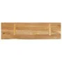 Solid mango wood table top with natural edge, 120x30x2.5 cm. by , Table tops - Ref: Foro24-370434, Price: 80,04 €, Discount: %