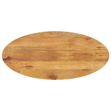 Solid mango wood oval table top 100x40x2.5 cm by , Table tops - Ref: Foro24-370860, Price: 54,26 €, Discount: %