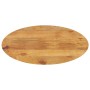 Solid mango wood oval table top 100x40x2.5 cm by , Table tops - Ref: Foro24-370860, Price: 54,26 €, Discount: %