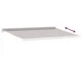 Toldo retráctil manual marrón 400x300 cm de , Toldos - Ref: Foro24-3215720, Precio: 931,34 €, Descuento: %