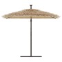 Garden umbrella with brown steel pole 246x246x230 cm by , Umbrellas - Ref: Foro24-4005074, Price: 181,81 €, Discount: %