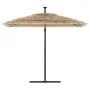 Gartenschirm mit braunem Stahlmast 246x246x230 cm von , Sonnenschirme - Ref: Foro24-4005074, Preis: 178,49 €, Rabatt: %