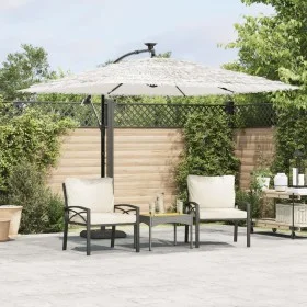 Gartenschirm mit weißem Stahlmast 269x269x235 cm von , Sonnenschirme - Ref: Foro24-4005081, Preis: 125,91 €, Rabatt: %