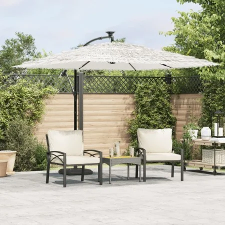 Gartenschirm mit weißem Stahlmast 269x269x235 cm von , Sonnenschirme - Ref: Foro24-4005081, Preis: 125,91 €, Rabatt: %