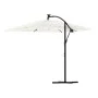 Gartenschirm mit weißem Stahlmast 269x269x235 cm von , Sonnenschirme - Ref: Foro24-4005081, Preis: 125,91 €, Rabatt: %