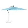 Gartenschirm mit blauem Stahlmast 290x290x238 cm von , Sonnenschirme - Ref: Foro24-4005083, Preis: 135,14 €, Rabatt: %