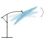 Gartenschirm mit blauem Stahlmast 290x290x238 cm von , Sonnenschirme - Ref: Foro24-4005083, Preis: 135,14 €, Rabatt: %