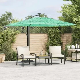Garden umbrella with green steel pole 246x246x230 cm by , Umbrellas - Ref: Foro24-4005076, Price: 155,45 €, Discount: %