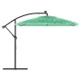 Garden umbrella with green steel pole 246x246x230 cm by , Umbrellas - Ref: Foro24-4005076, Price: 158,47 €, Discount: %