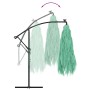 Gartenschirm mit grünem Stahlmast 246x246x230 cm von , Sonnenschirme - Ref: Foro24-4005076, Preis: 158,47 €, Rabatt: %