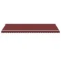 Automatische ausfahrbare Markise in Bordeauxrot, 600x300 cm. von , Markisen - Ref: Foro24-3310198, Preis: 488,92 €, Rabatt: %