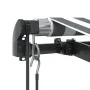 Automatic retractable awning with LED light in anthracite and white, 500x300cm. by , Awnings - Ref: Foro24-3310241, Price: 61...