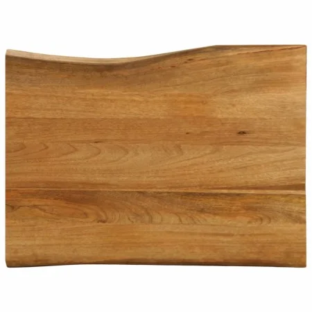 Solid mango wood natural edge table top 80x60x2.5 cm by , Table tops - Ref: Foro24-370764, Price: 70,45 €, Discount: %