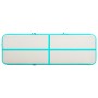 Aufblasbare Gymnastikmatte mit Pumpe, grünes PVC, 300 x 100 x 15 cm von vidaXL, Pilates und Yogamatten - Ref: Foro24-92660, P...