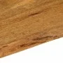 Solid mango wood natural edge table top 80x80x2.5 cm by , Table tops - Ref: Foro24-370770, Price: 118,29 €, Discount: %