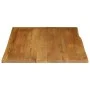 Solid mango wood natural edge table top 100x80x2.5 cm by , Table tops - Ref: Foro24-370772, Price: 93,44 €, Discount: %
