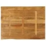 Solid mango wood natural edge table top 100x80x2.5 cm by , Table tops - Ref: Foro24-370772, Price: 93,44 €, Discount: %