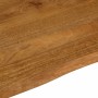 Solid mango wood natural edge table top 100x80x2.5 cm by , Table tops - Ref: Foro24-370772, Price: 103,89 €, Discount: %